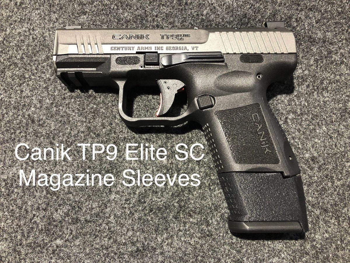 Canik TP9 Elite SC 9mm Magazine Sleeves (Read Item Description!)